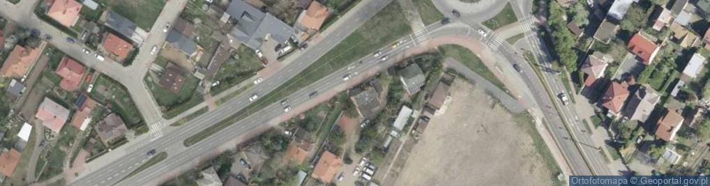Zdjęcie satelitarne Mechanika Pojazdowa Rafał Kamiński