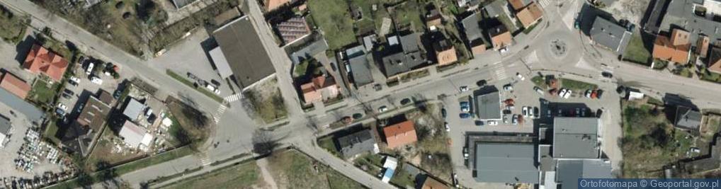 Zdjęcie satelitarne Mechanika Pojazdowa Sławomir Kopmann