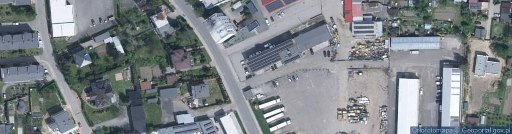 Zdjęcie satelitarne Mechanika Pojazdowa Sławomir Wróbel