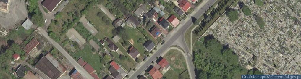 Zdjęcie satelitarne Mechanika Pojazdowa - Wiesław Kędra