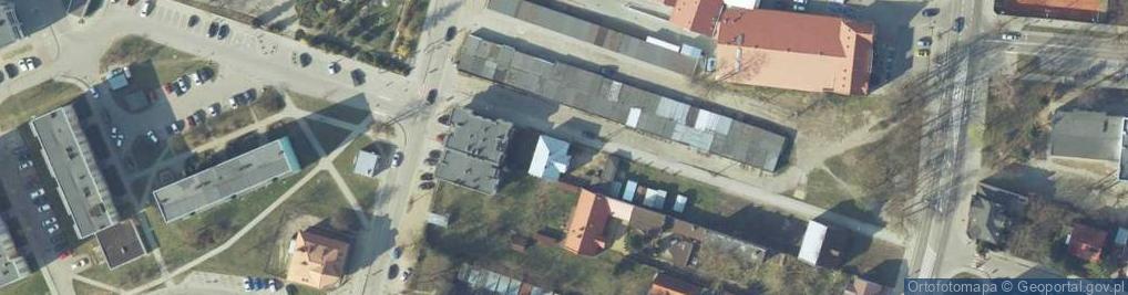 Zdjęcie satelitarne Mechanika Pojazdowa Zabuski Jan