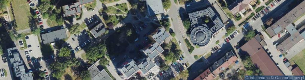 Zdjęcie satelitarne Med Inter Med Niepubliczny Zakład Opieki Zdrowotnej