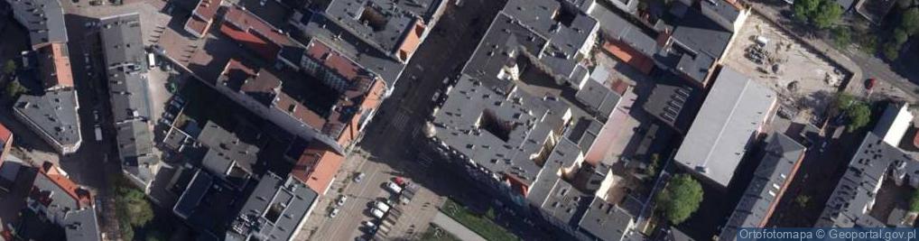 Zdjęcie satelitarne Medin Biuro Handlowo-Usługowe