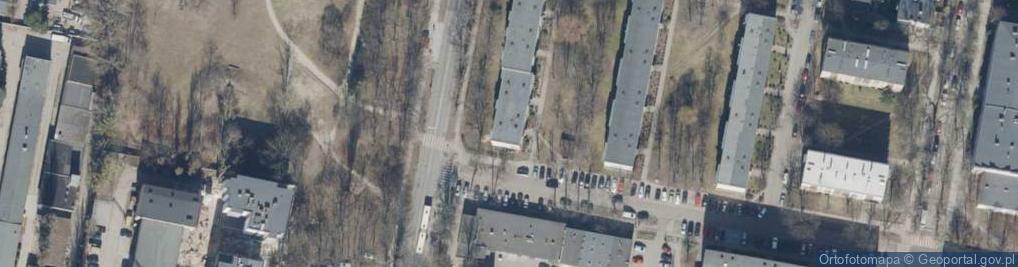 Zdjęcie satelitarne Mega Art Małgorzata Osińska Tomasz Osiński