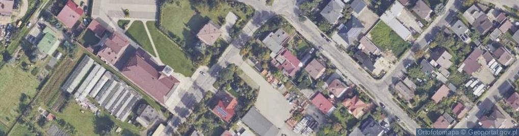 Zdjęcie satelitarne Mega Przedsiębiorstwo Produkcyjno Handlowe