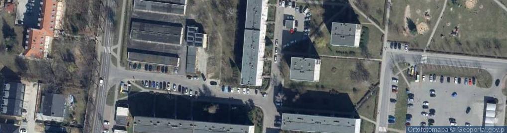Zdjęcie satelitarne Megapolis Ubezpieczenia Grzegorz Cichowski