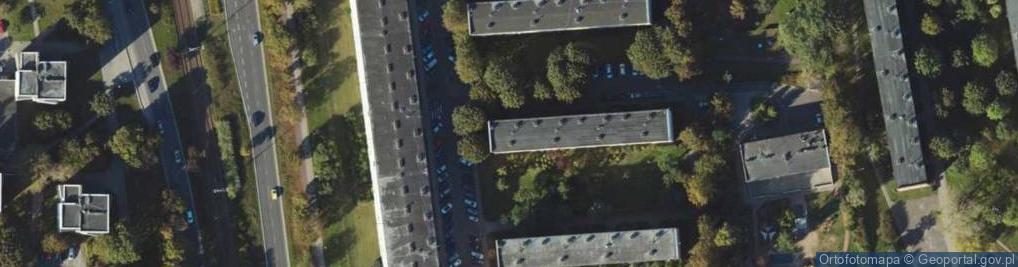 Zdjęcie satelitarne Megido Projektowanie Architektoniczne Tomasz Tomkowicz