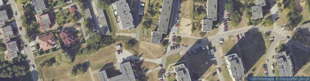 Zdjęcie satelitarne Mena Maria Mazurek