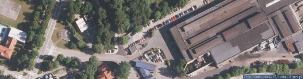 Zdjęcie satelitarne Metalpol Węgierska Górka