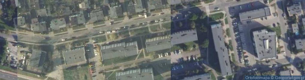 Zdjęcie satelitarne Metler Firma Metler Andrzej Import Export