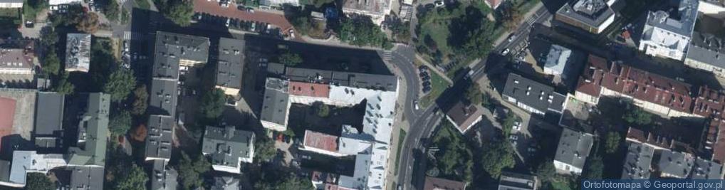 Zdjęcie satelitarne Metrotex Export Import Handel Hurt i Detal Art Spoż Przem