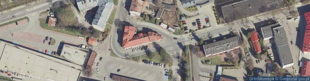 Zdjęcie satelitarne MG Projekt Marcin Grabowski