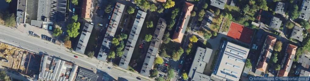 Zdjęcie satelitarne MGR Filologii Angielskiej