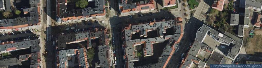 Zdjęcie satelitarne MI do Zakład Kuśniersko Krawiecki