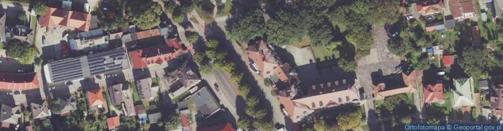 Zdjęcie satelitarne Miasto Białogard
