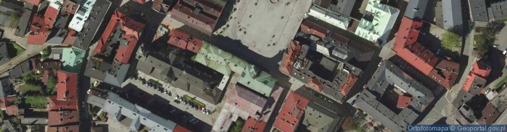 Zdjęcie satelitarne Miasto Cieszyn