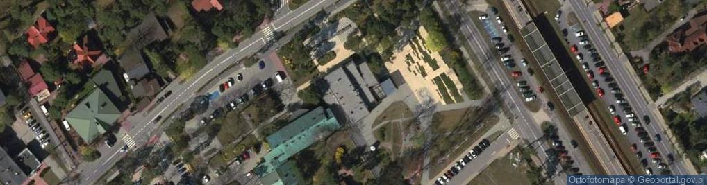 Zdjęcie satelitarne Miasto Józefów