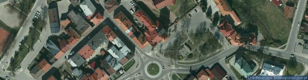 Zdjęcie satelitarne Miasto Leżajsk