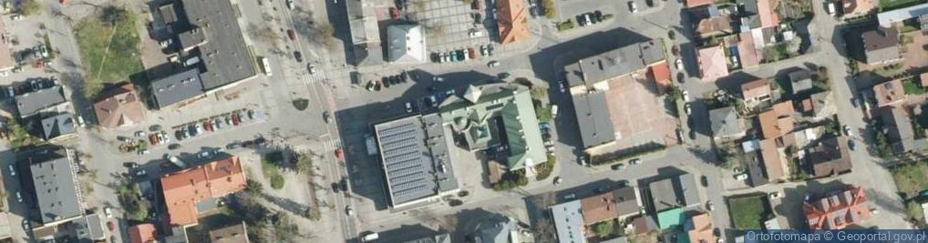 Zdjęcie satelitarne Miasto Lubartów