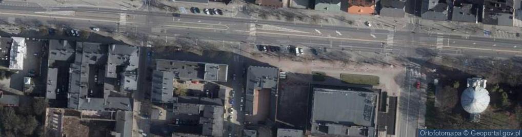 Zdjęcie satelitarne Miasto Pabianice