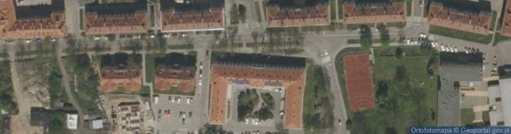 Zdjęcie satelitarne Miasto Pyskowice
