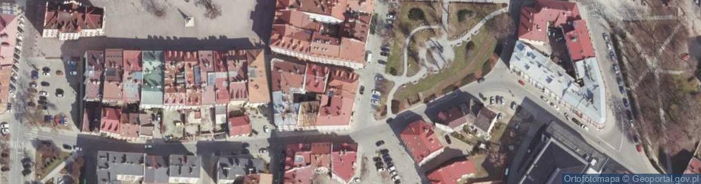 Zdjęcie satelitarne Miasto