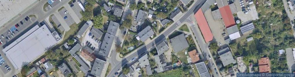 Zdjęcie satelitarne Michał Bentkowski Przedsiębiorstwo Wielobranżowe