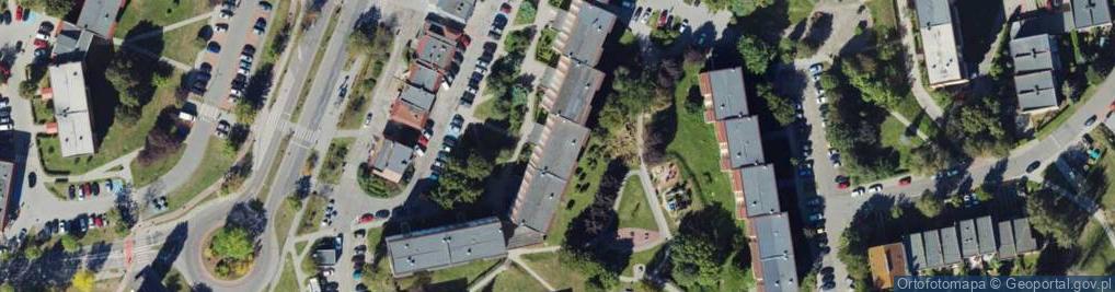 Zdjęcie satelitarne Michał Burnat Bur-Met