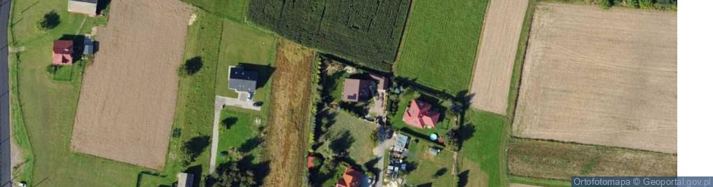 Zdjęcie satelitarne Michał Dąbek Firma Handlowo-Usługowa Magna