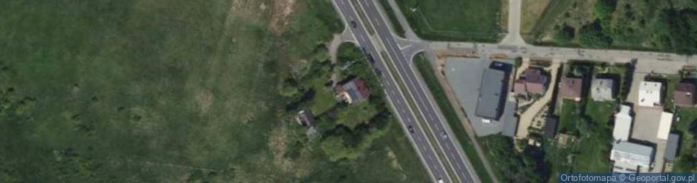 Zdjęcie satelitarne Michał Dzierski Przedsiębiorstwo Usługowo Handlowe DZM Tekton