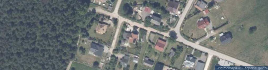 Zdjęcie satelitarne Michał Grabiński Przedsiębiorstwo Budowlano Usługowe