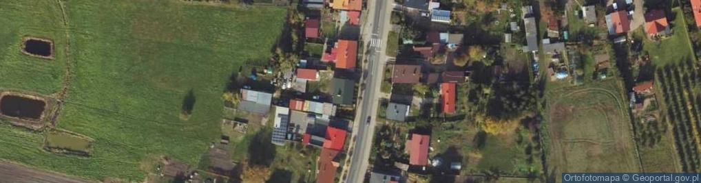 Zdjęcie satelitarne Michał Jóźwiak Motoklub Ośrodek Szkolenia Kierowców