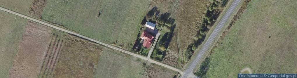 Zdjęcie satelitarne Michał Kalin Usługi Leśne
