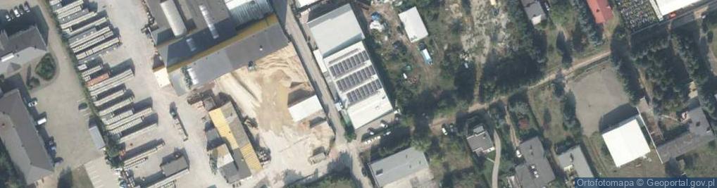 Zdjęcie satelitarne Michał Koczorowski Drewplast Przedsiębiorstwo Produkcyjnohandlowo - Usługowe