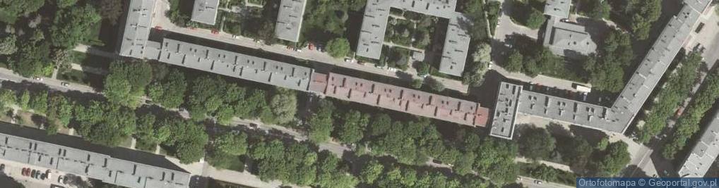Zdjęcie satelitarne Michał Kołek Kompleksowa Obsługa Budynków