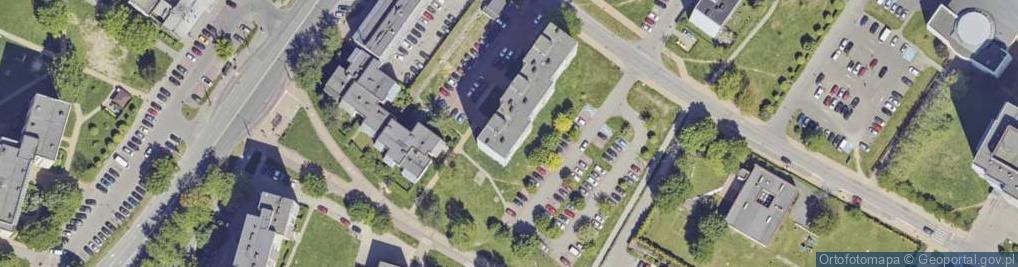Zdjęcie satelitarne Michał Koperwas Fabryka Chleba