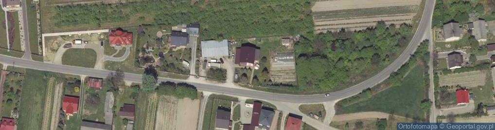 Zdjęcie satelitarne Michał Kuś Przedsiębiorstwo Handlowo-Usługowe