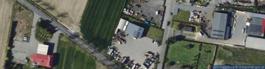Zdjęcie satelitarne Michał Maźniak Zakład Transportowo-Usługowo-Handlowy