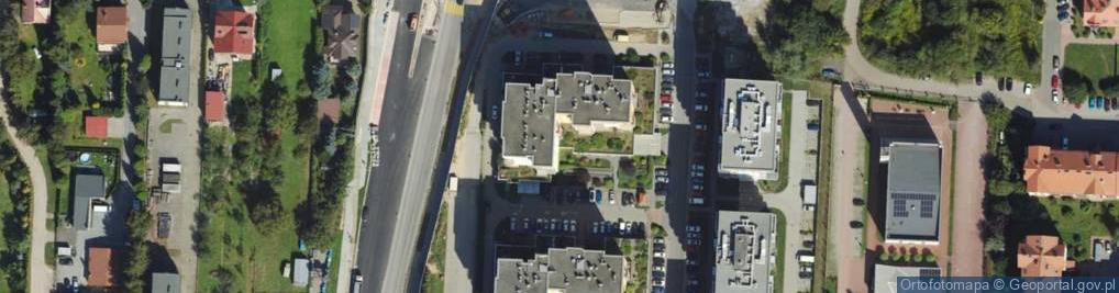 Zdjęcie satelitarne Michał Nowak Med - Life