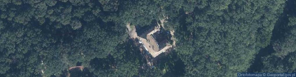 Zdjęcie satelitarne Michał Przesłański Przeniu-Motocykle