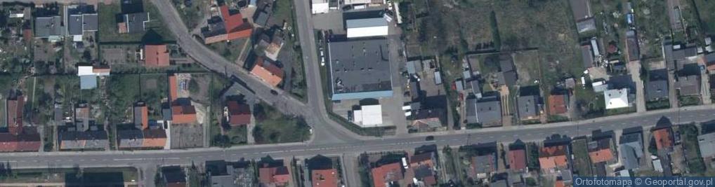Zdjęcie satelitarne Michał Sawron Przedsiğbiorstwo Handlowo-Usługowe Import - Eksport