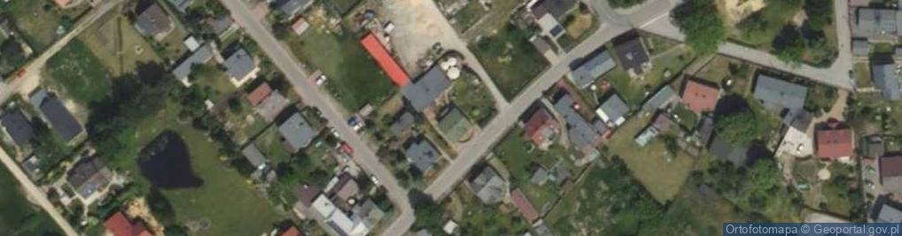 Zdjęcie satelitarne Michał Zawodny Usługi Ciągnikiem