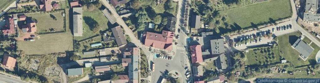 Zdjęcie satelitarne Między Ludźmi i Jeziorami