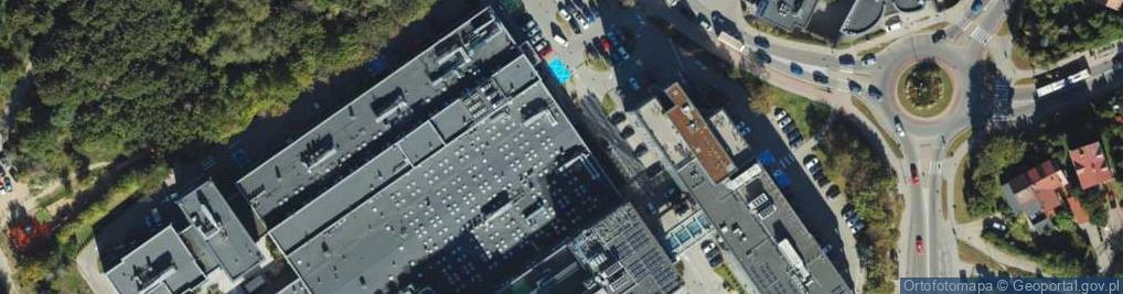 Zdjęcie satelitarne Międzynarodowe Centrum Doskonalenia Kadr