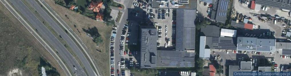 Zdjęcie satelitarne Międzynarodowe Centrum Szkoleń i Kompetencji