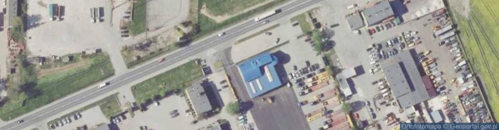 Zdjęcie satelitarne Międzynarodowy Transport Drogowy