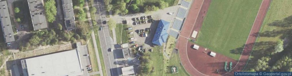 Zdjęcie satelitarne Międzyszkolny Klub Lekkoatletyczny Sparta w Stalowej Woli