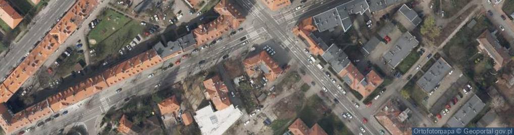 Zdjęcie satelitarne Międzyszkolny Klub Narciarski Gliwice