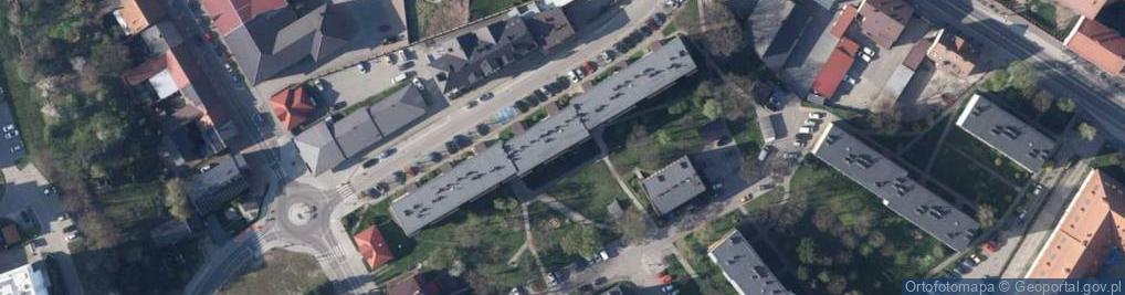 Zdjęcie satelitarne Międzyszkolny Klub Sportowy"Szarotka"w Wadowicach