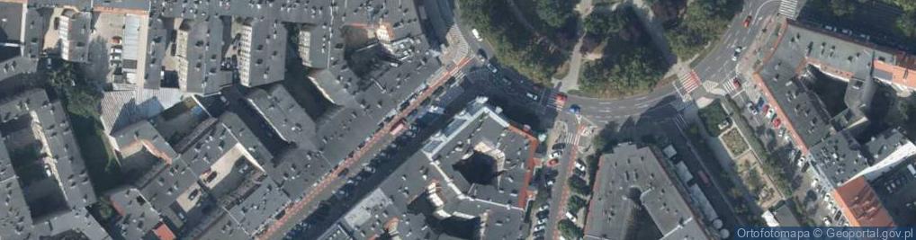 Zdjęcie satelitarne Międzyzakładowa Organizacja Związku Zawodowego Pracowników Regionalnej Jednostki Organizacyjnej Polskiego Koncernu Naftowego Orlen w Szczecinie